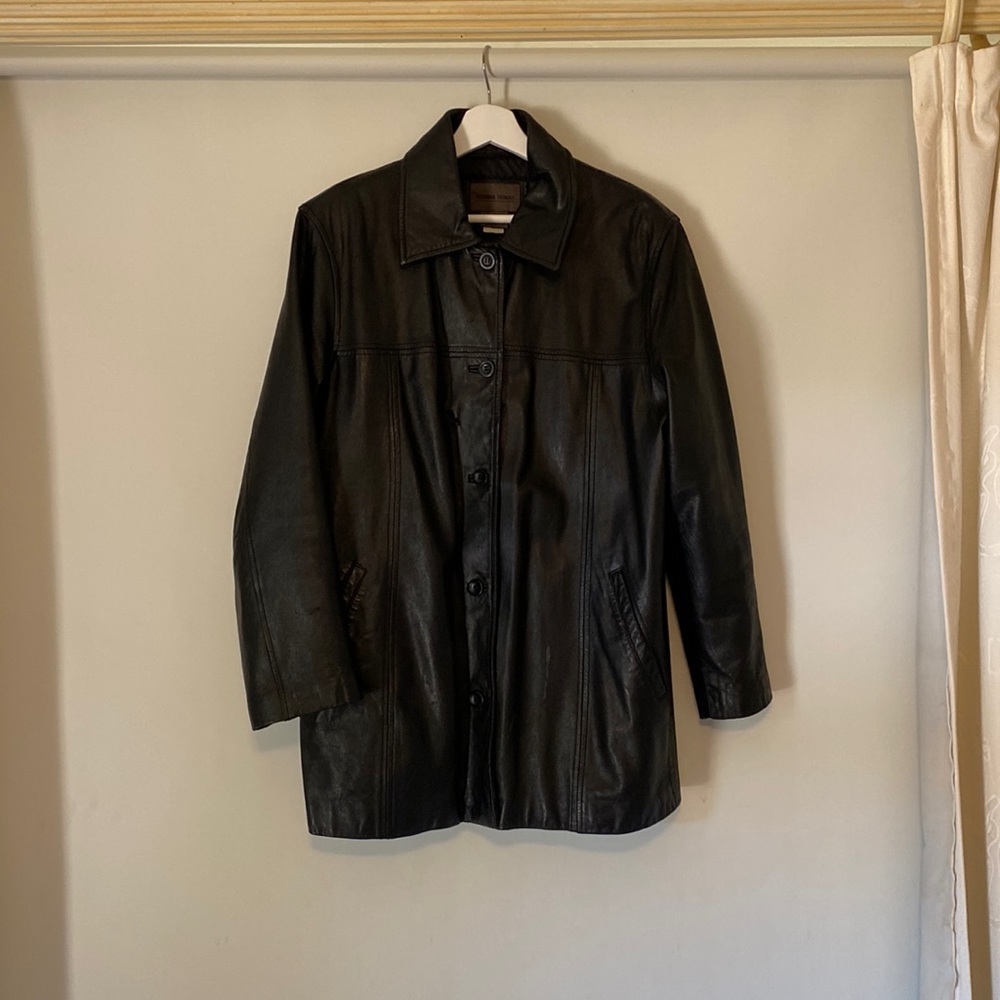 vintage brandon thomas leather jacket